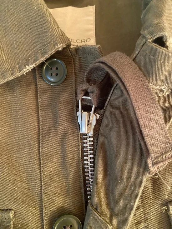 Anthropologie Pilcro cotton Utility Jacket size XL - Picture 14 of 16